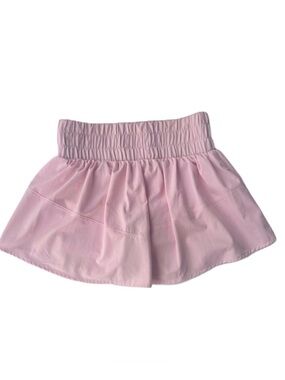 Sincerely Jules Pink Flowy Smocked Waist Active Skort Size Small NWT
